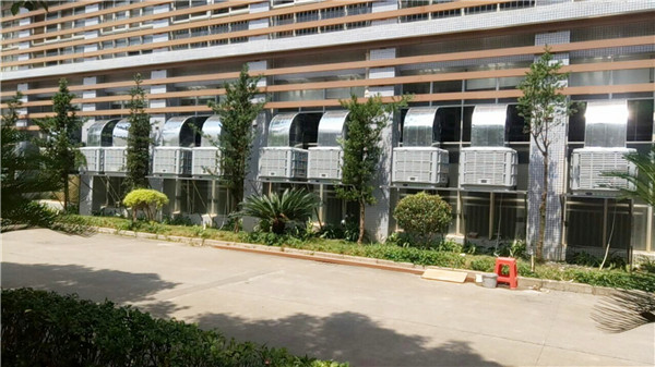 高溫五金電子車(chē)間降溫通風(fēng)環(huán)?？照{(diào)效果明顯