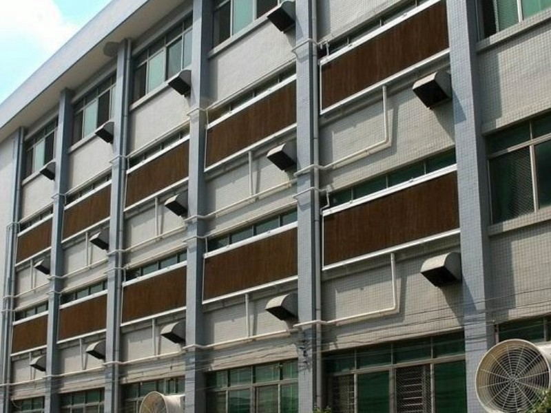 負風(fēng)壓機+濕簾的應(yīng)用